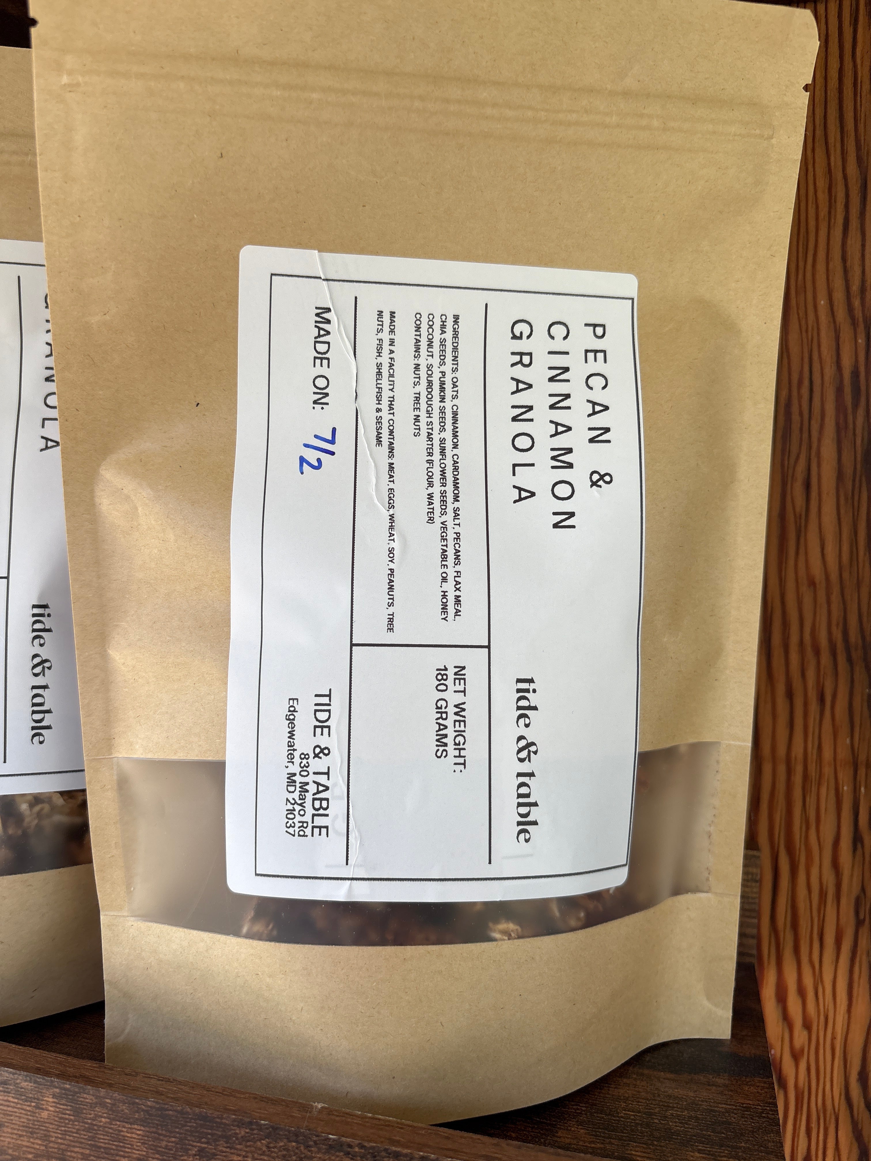Pecan & Cinnamon Granola