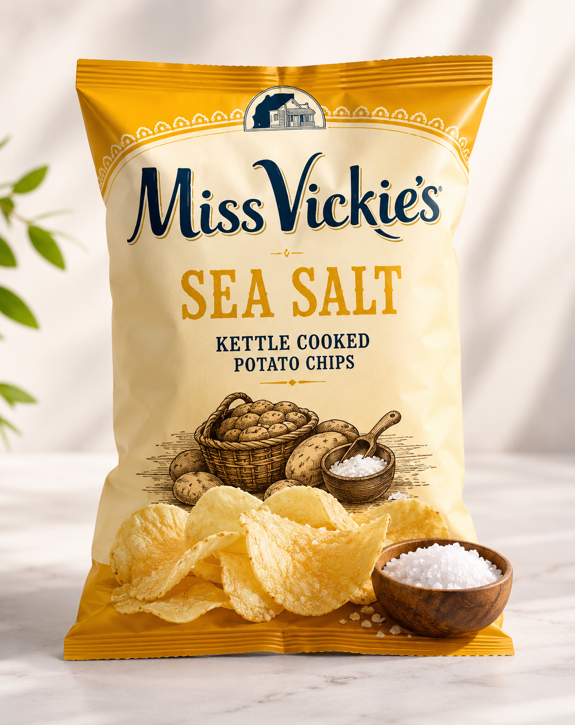 Miss Vickie’s Sea Salt Kettle Cooked Chips