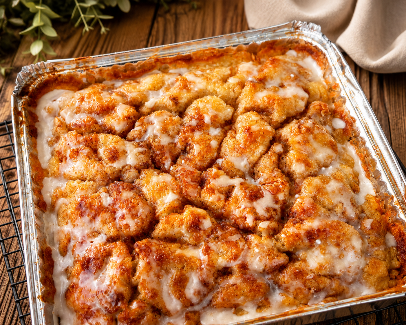 Cinnamon Roll Focaccia