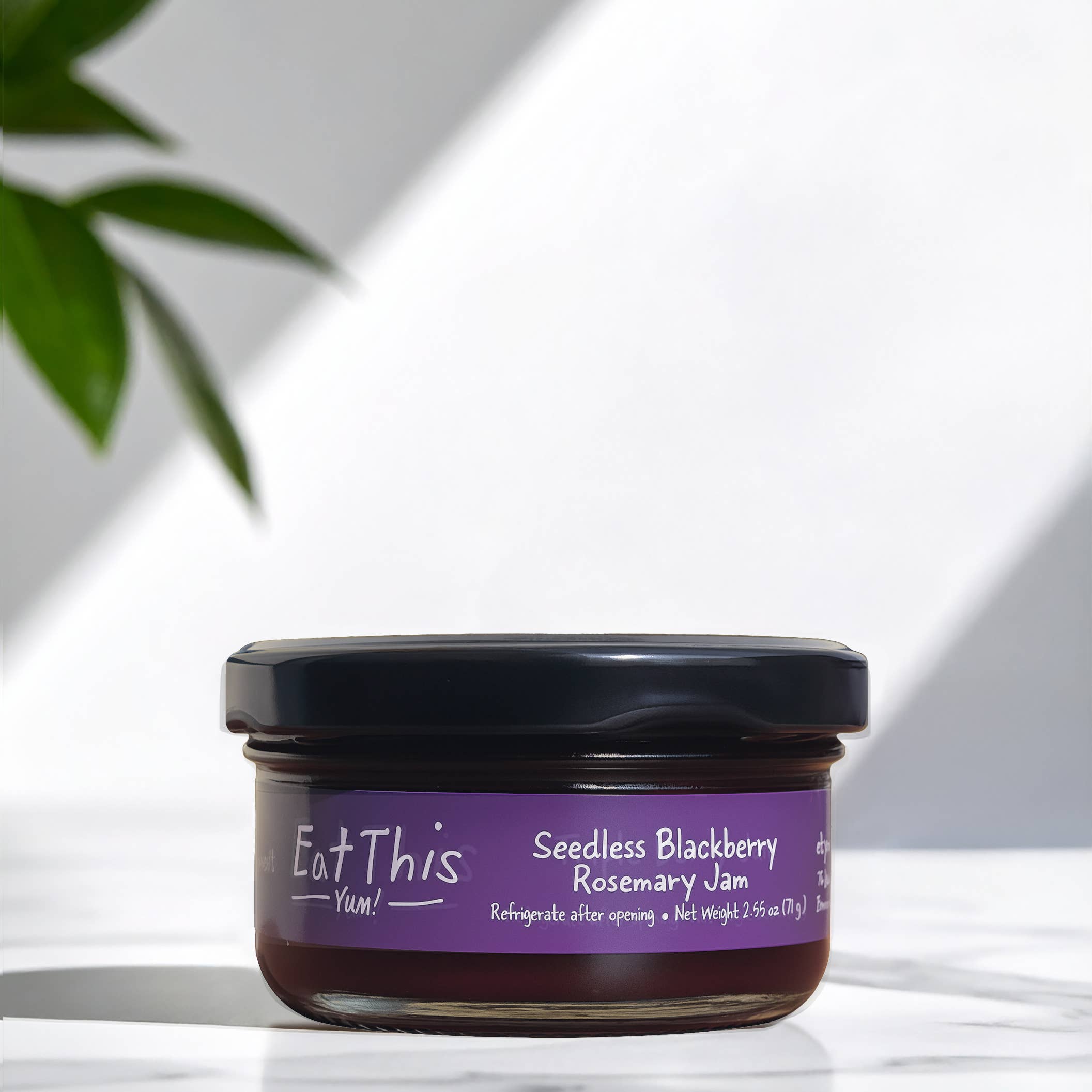 Seedless Blackberry Rosemary Jam