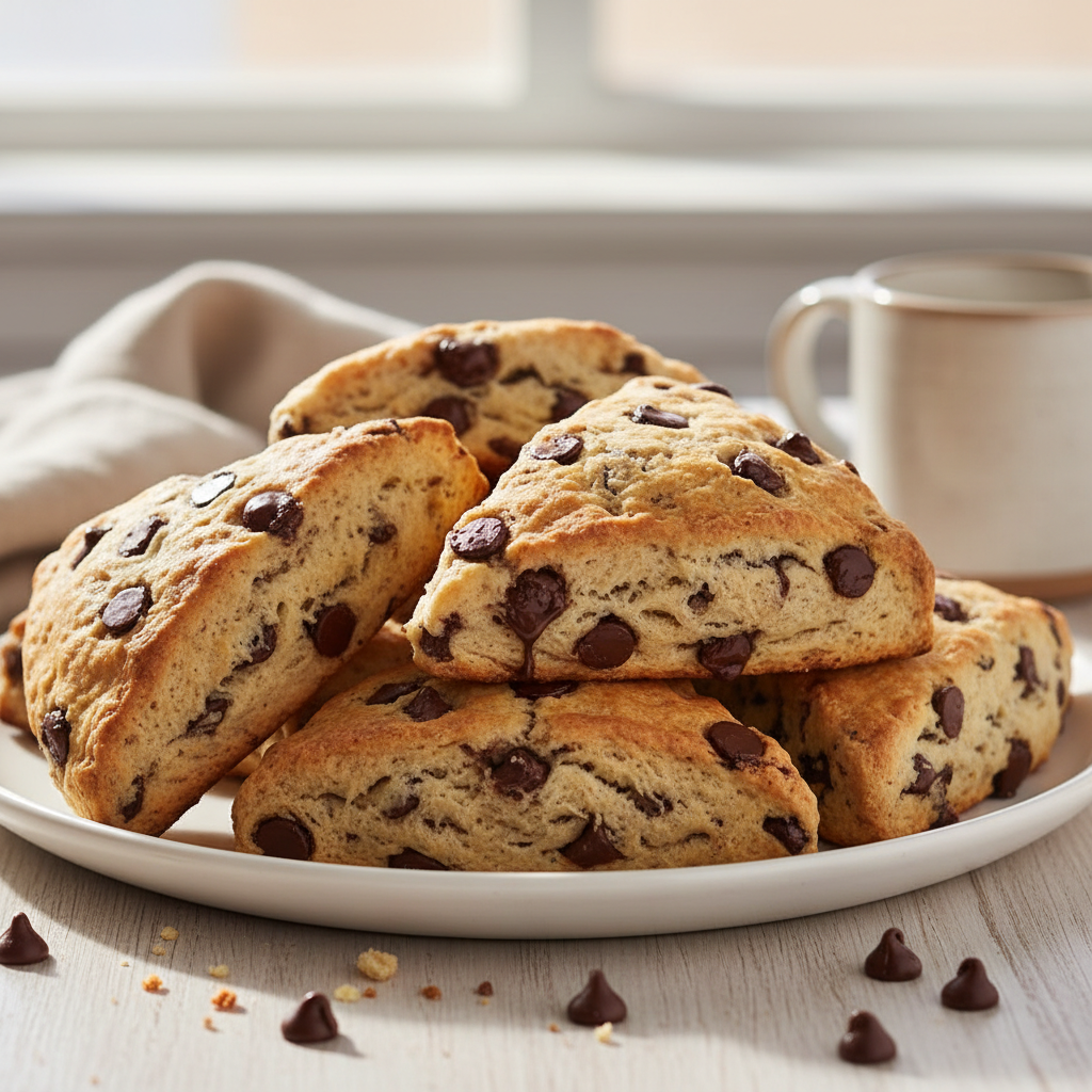 Chocolate Chip Scones